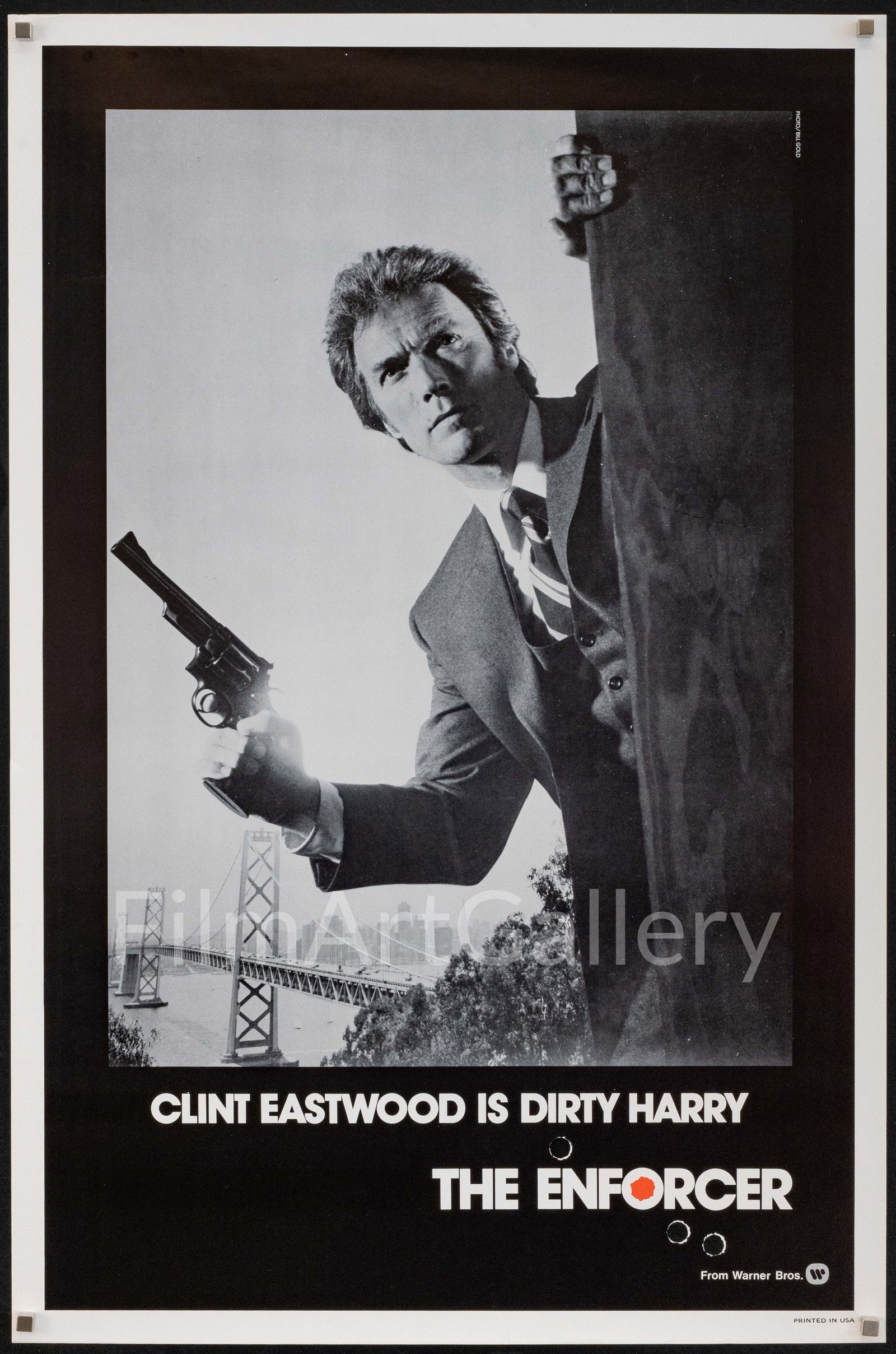 The Enforcer Original Vintage Movie Poster
