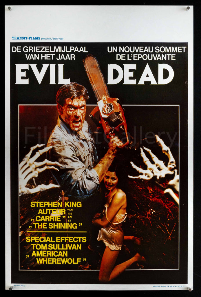 The Evil Dead Original Vintage Movie Poster