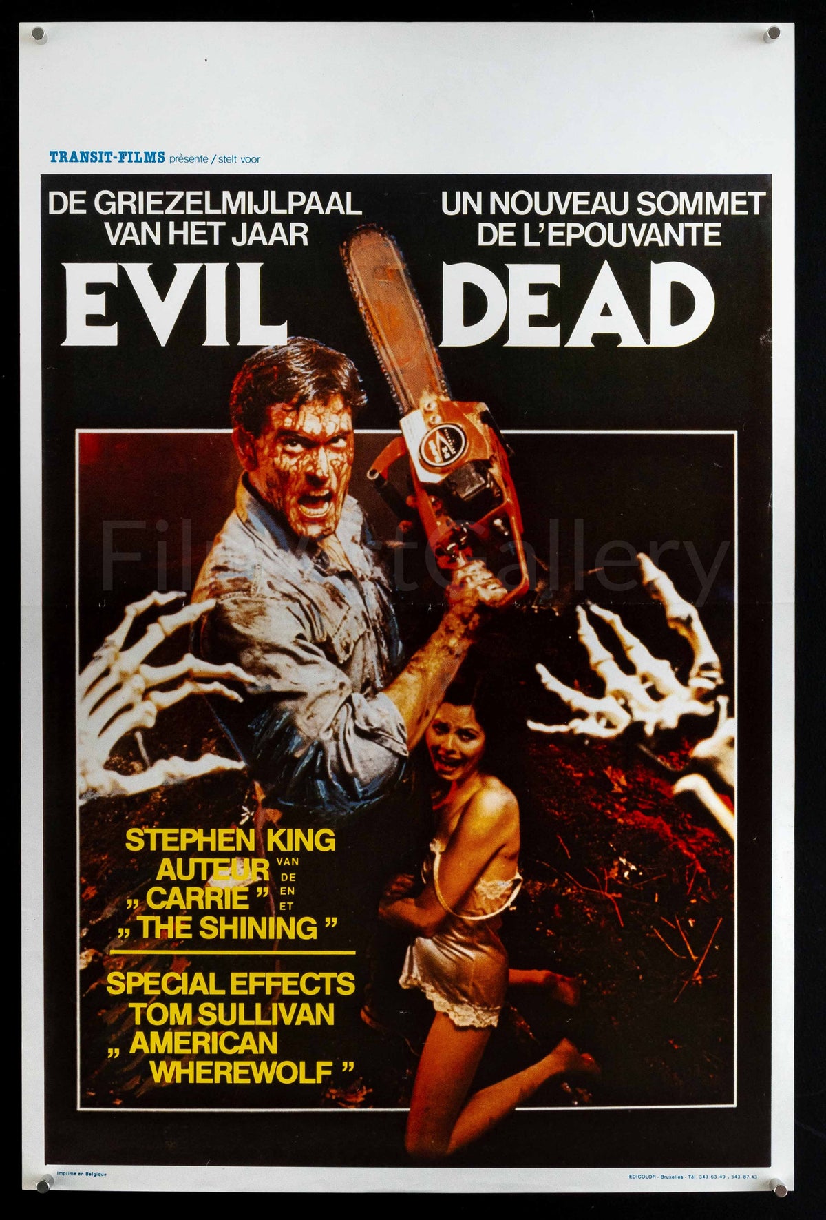 The Evil Dead Original Vintage Movie Poster