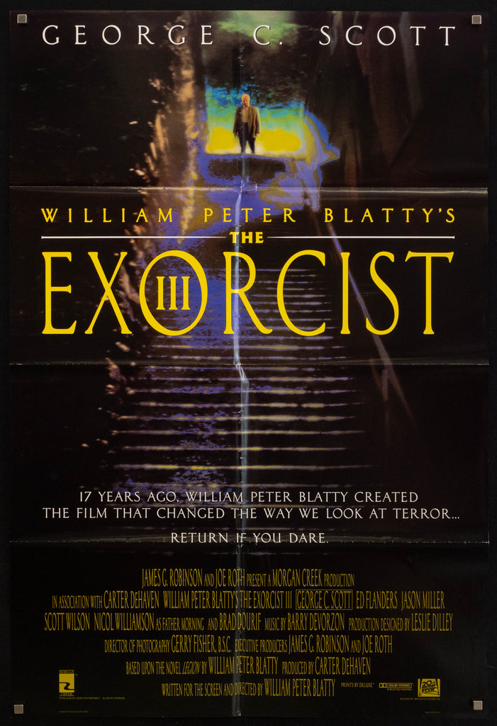 The Exorcist III Original Vintage Movie Poster