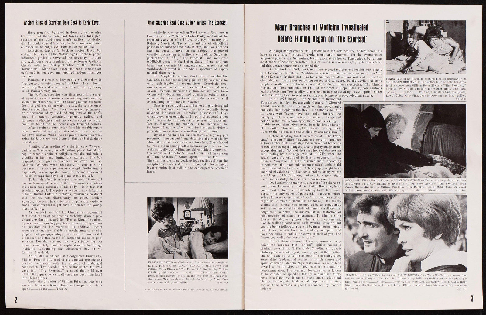 The Exorcist Original Vintage Movie Poster