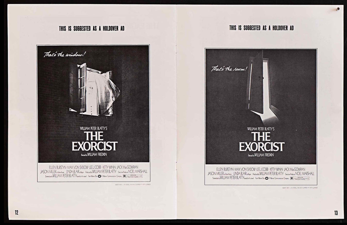 The Exorcist Original Vintage Movie Poster