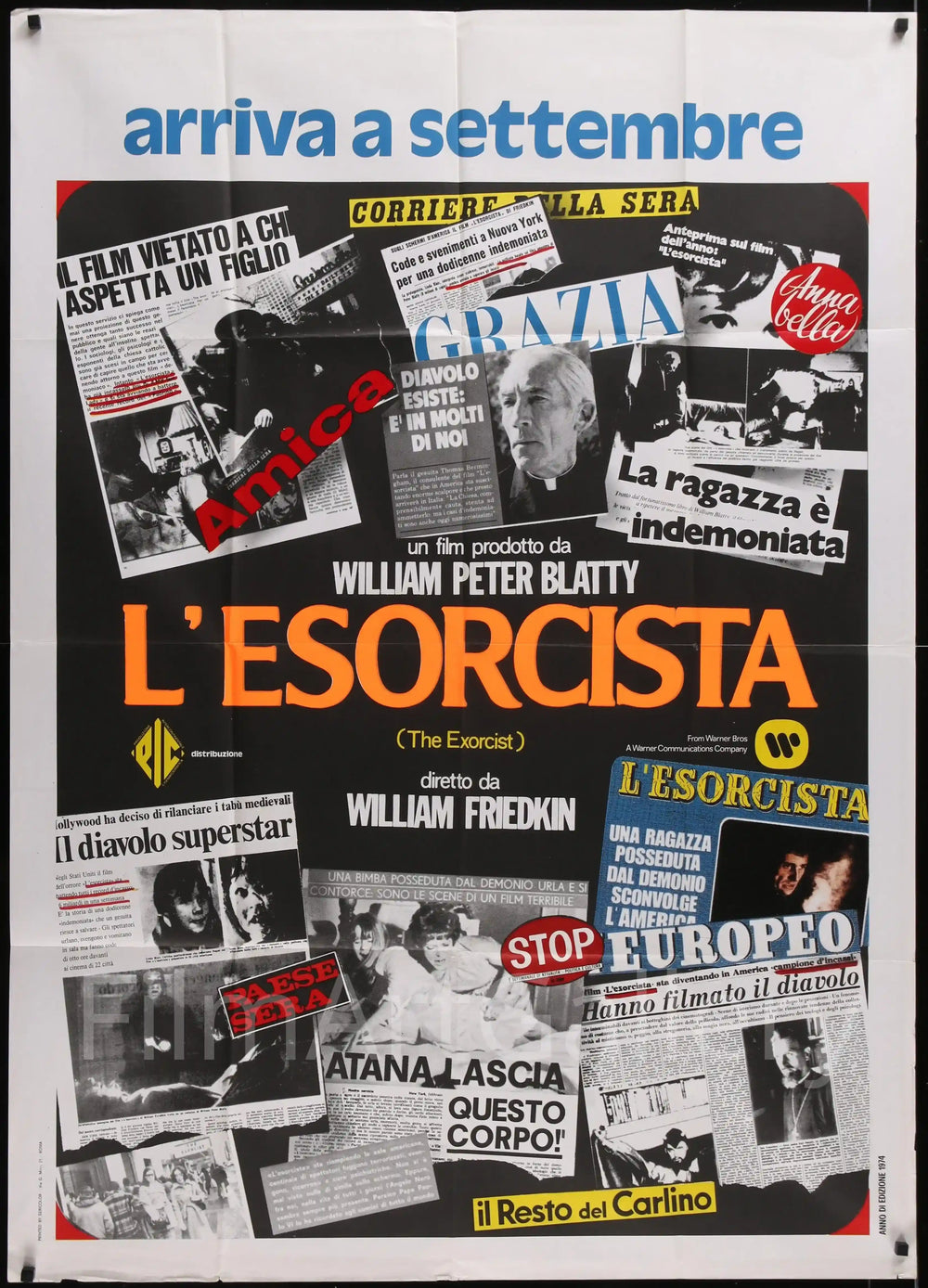 The Exorcist Original Vintage Movie Poster