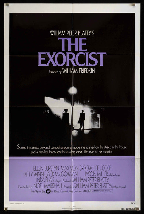 The Exorcist Original Vintage Movie Poster