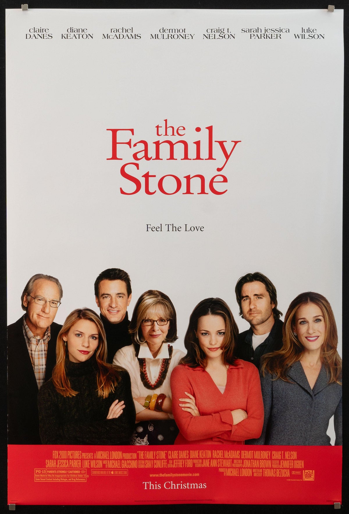 The Family Stone Original Vintage Movie Poster