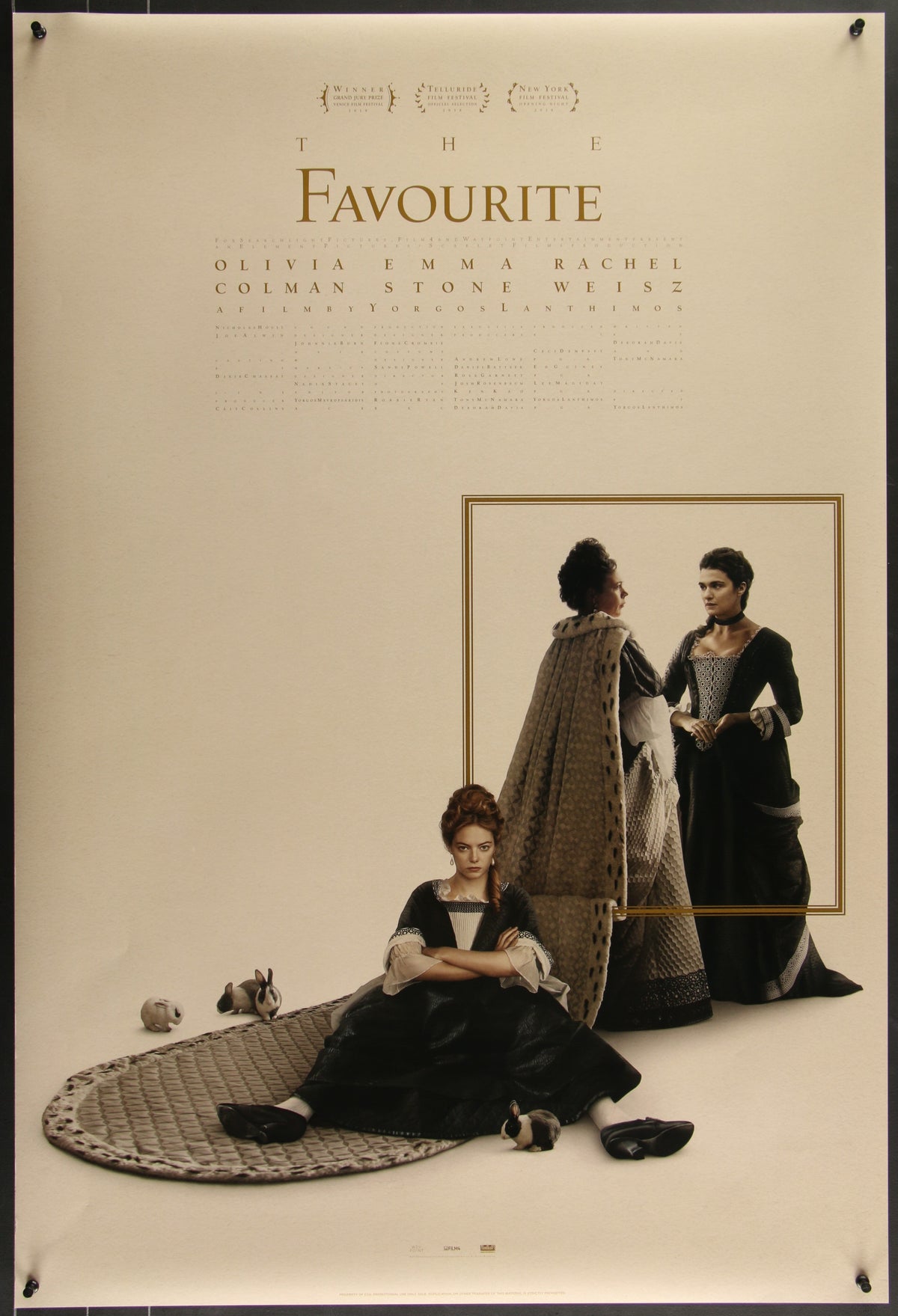 The Favourite Original Vintage Movie Poster