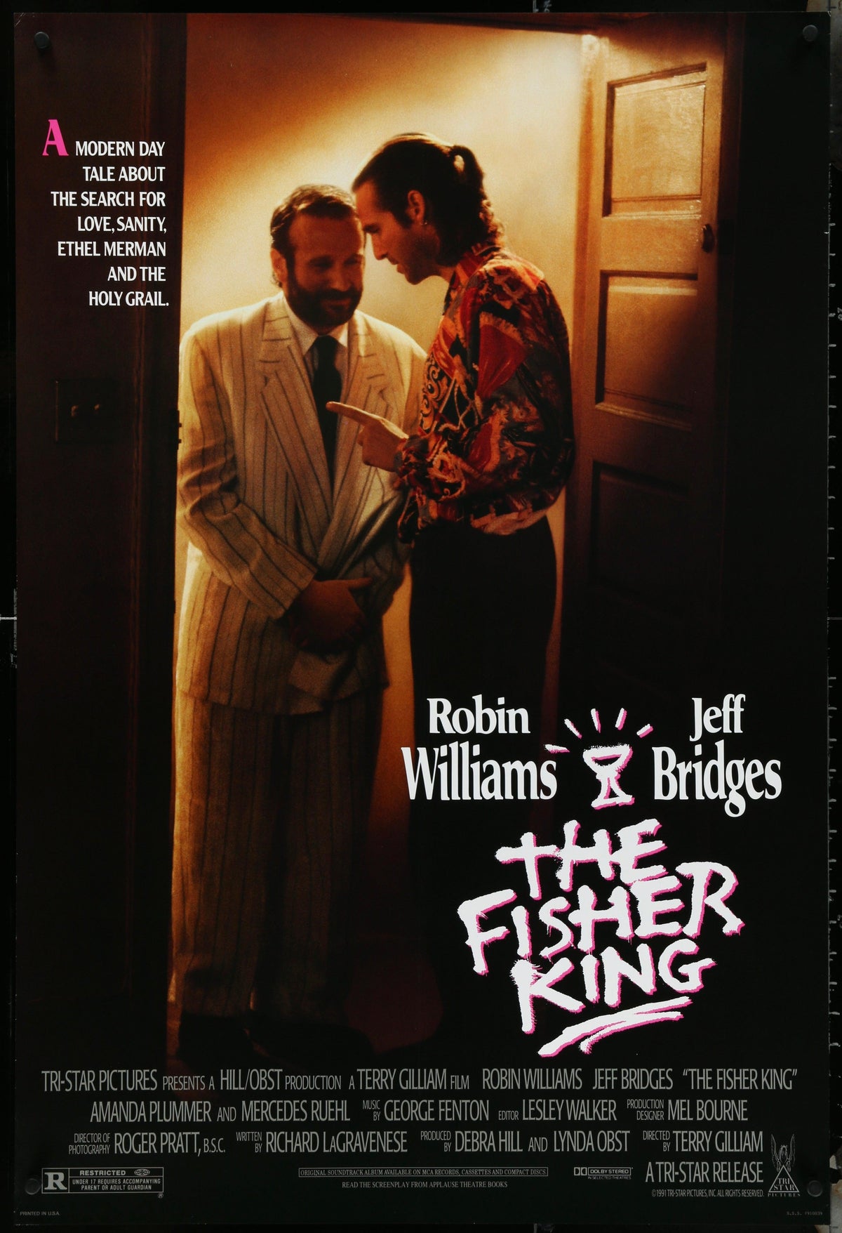 The Fisher King Original Vintage Movie Poster