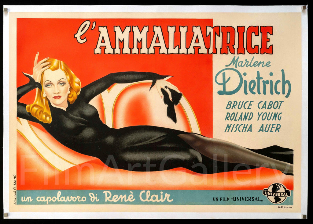 The Flame of New Orleans Original Vintage Movie Poster