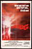 The Fog Original Vintage Movie Poster