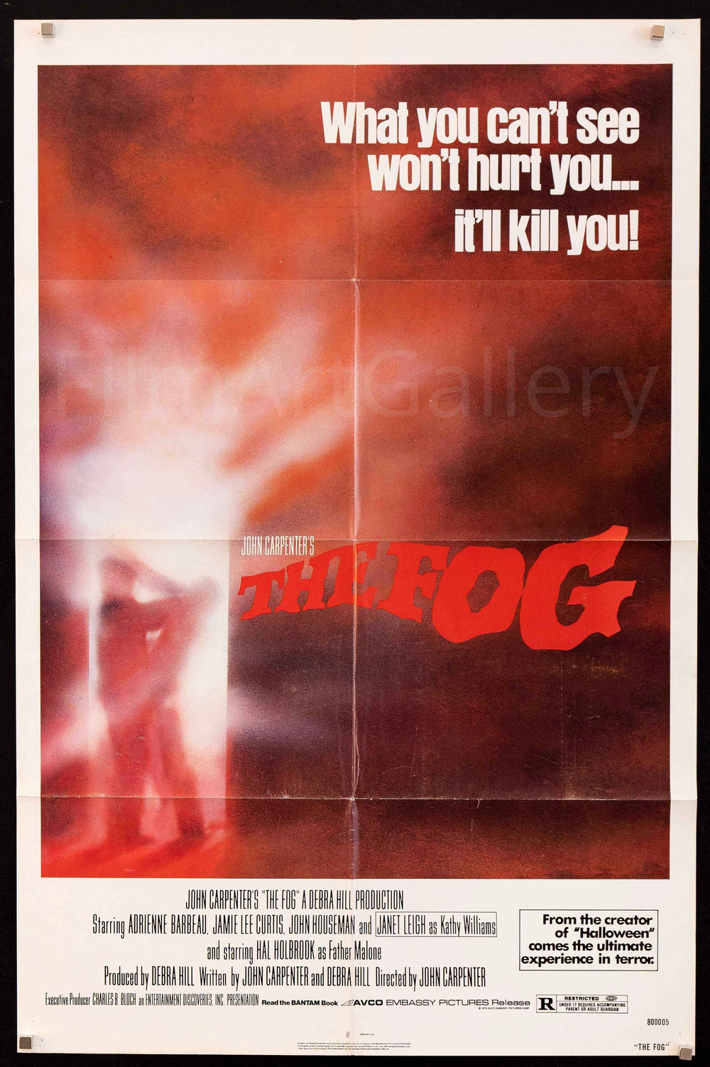 The Fog Original Vintage Movie Poster