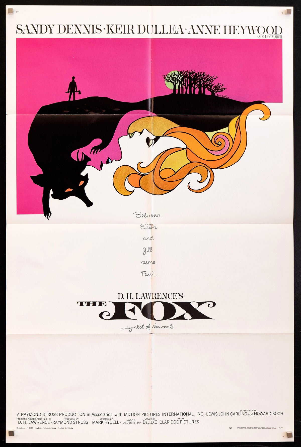 The Fox 1 Sheet (27x41) Original Vintage Movie Poster