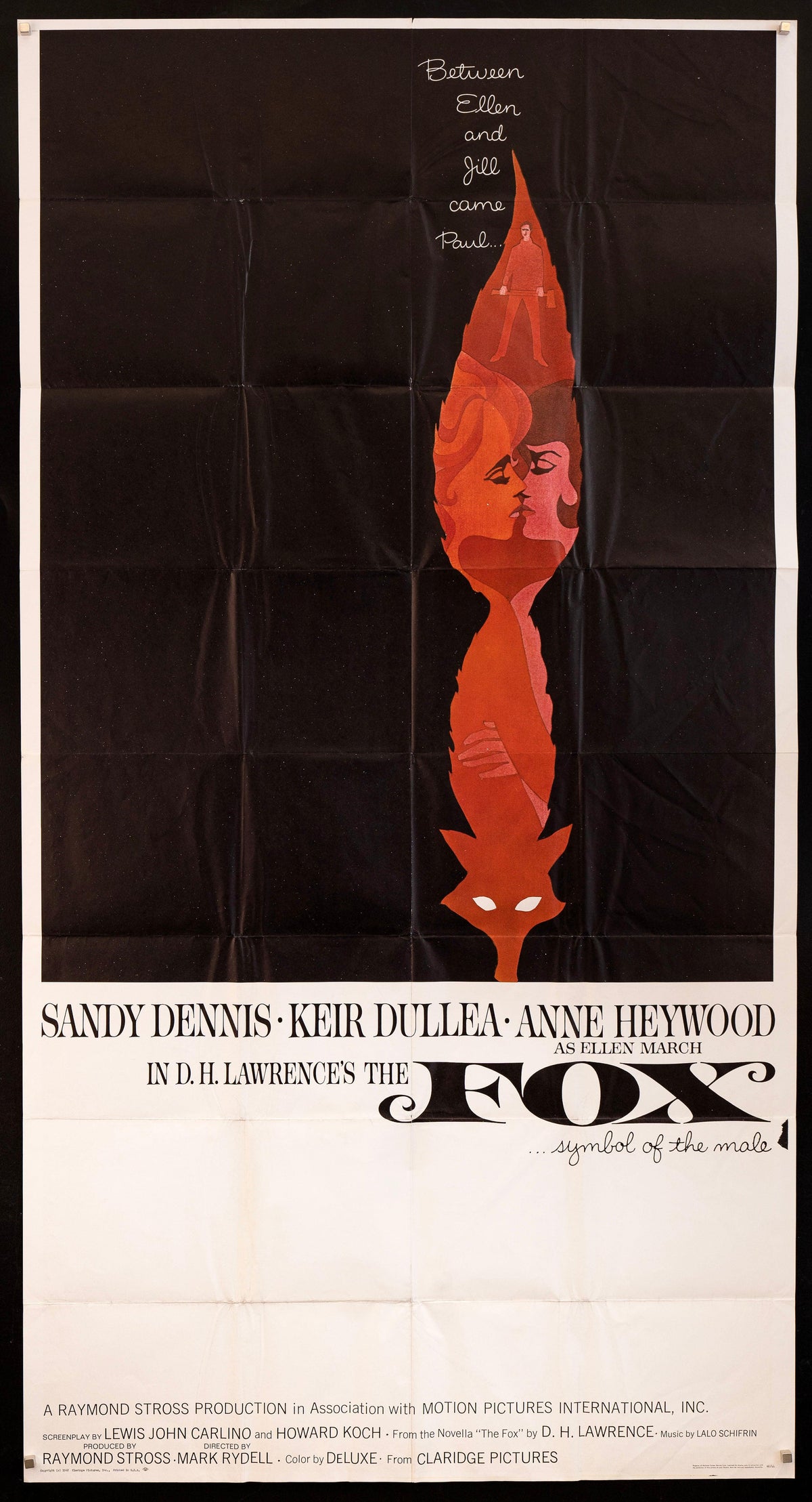 The Fox 3 Sheet (41x81) Original Vintage Movie Poster