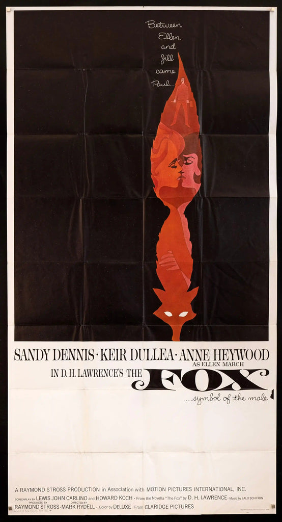 The Fox Movie Poster 1968 3 Sheet (41x81)