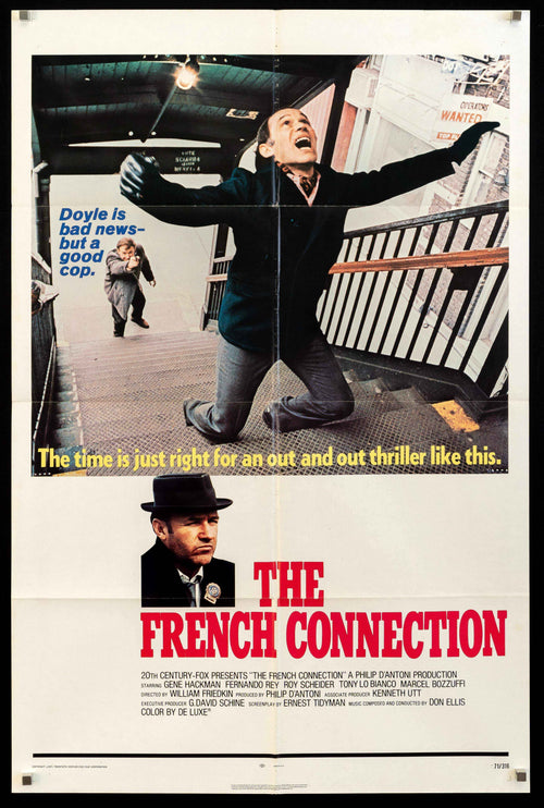 The French Connection Original Vintage Movie Poster