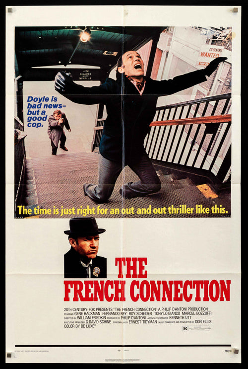 The French Connection Original Vintage Movie Poster