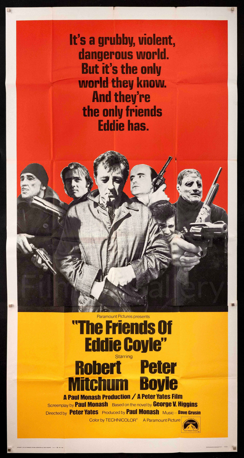 The Friends Of Eddie Coyle Original Vintage Movie Poster