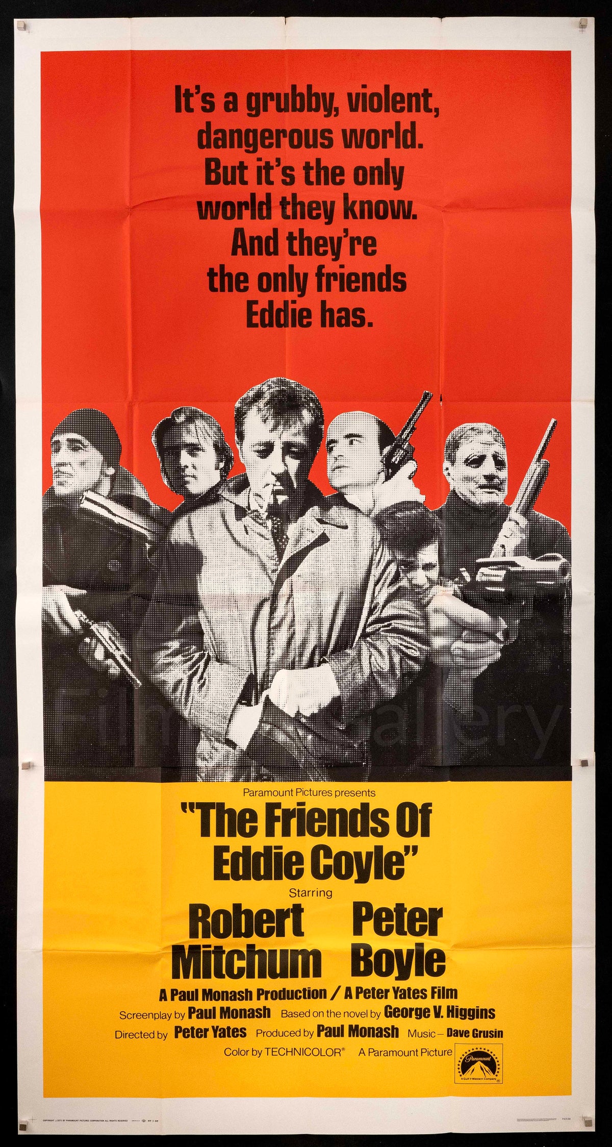 The Friends Of Eddie Coyle Original Vintage Movie Poster