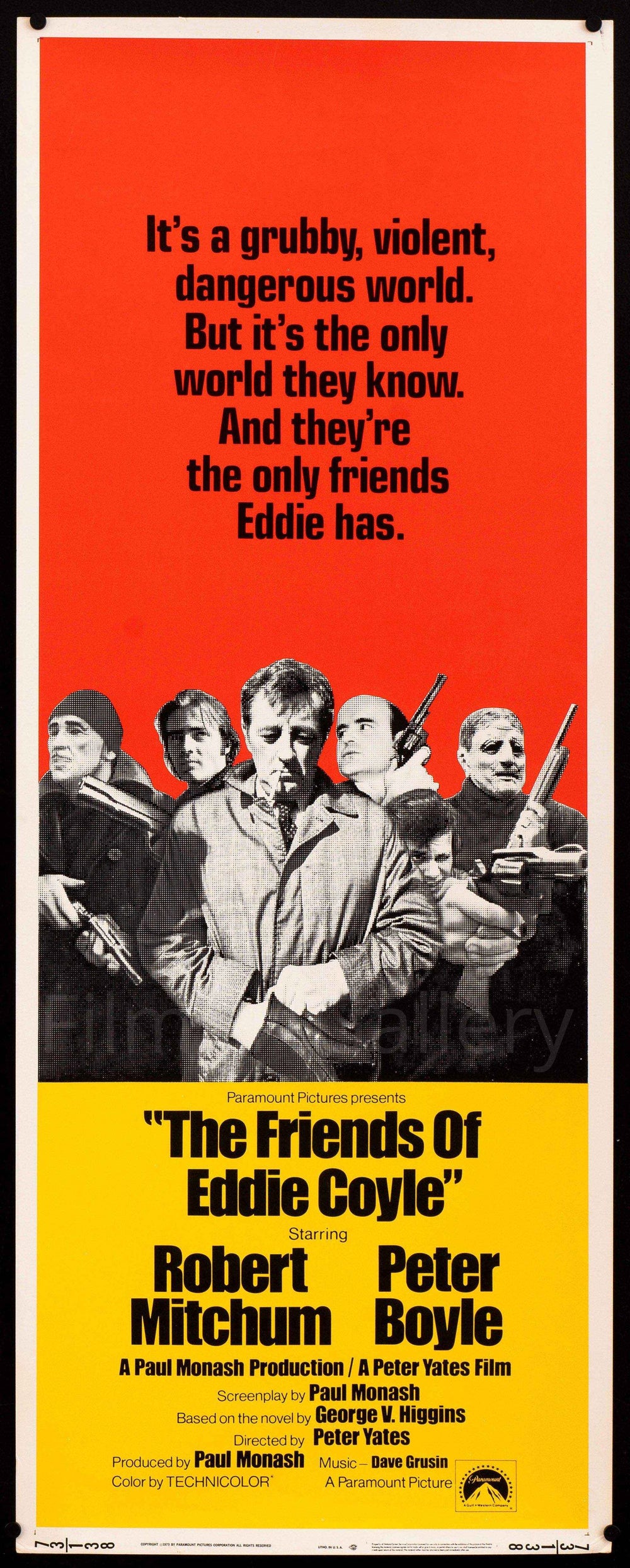 The Friends Of Eddie Coyle Original Vintage Movie Poster