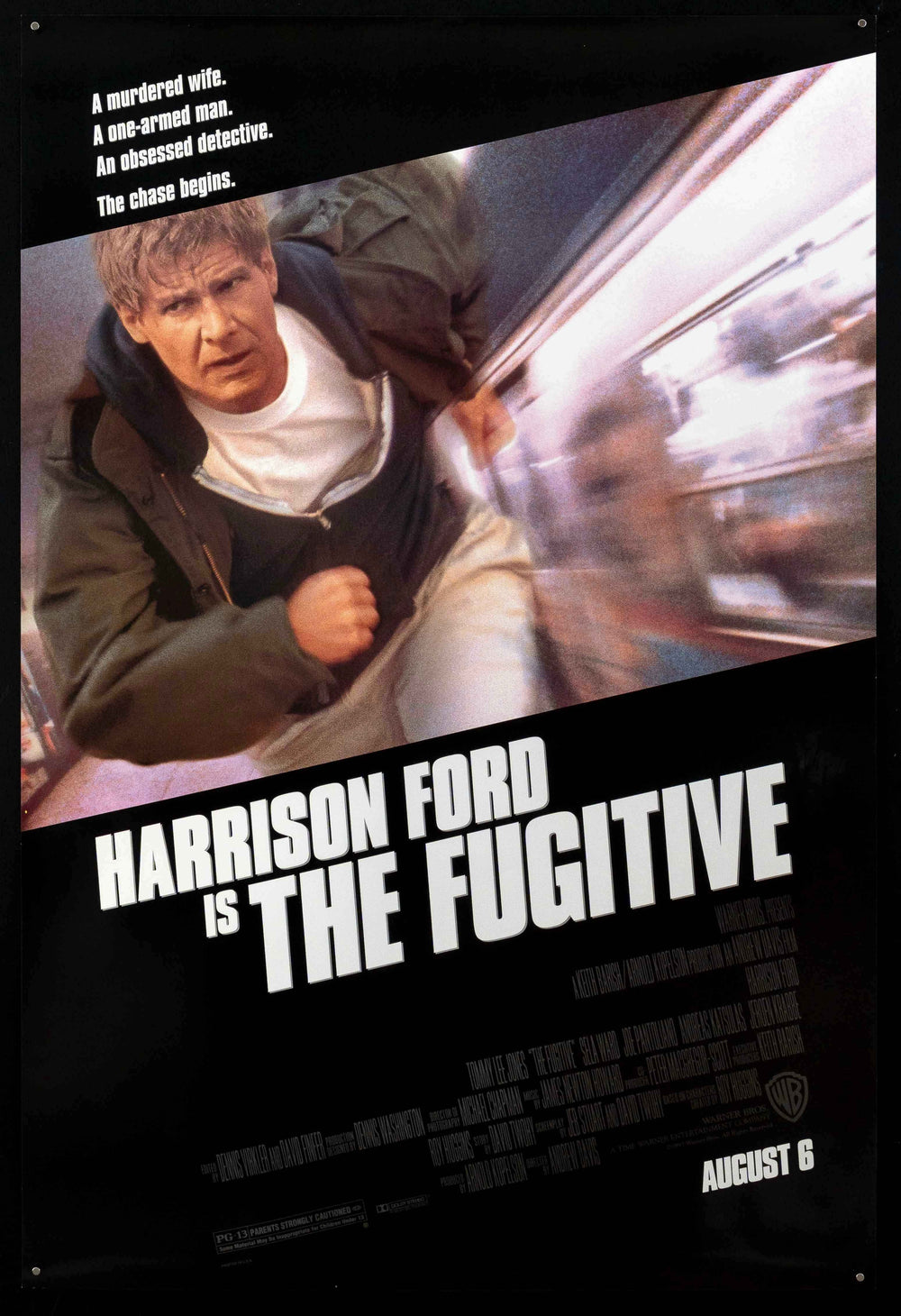 The Fugitive Original Vintage Movie Poster