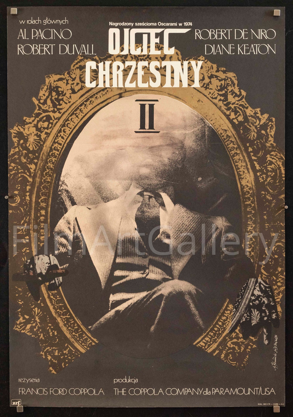 The Godfather Part II (Godfather Part 2) Original Vintage Movie Poster