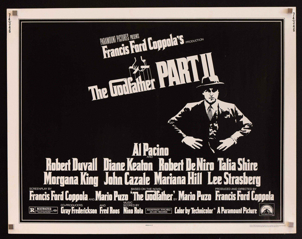 The Godfather Part II (Godfather Part 2) Original Vintage Movie Poster