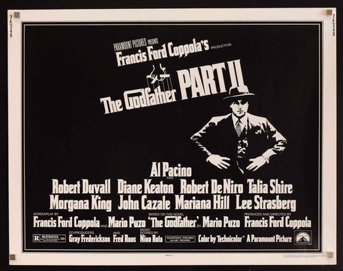 The Godfather Part II (Godfather Part 2) Original Vintage Movie Poster