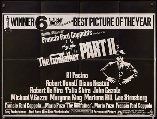 The Godfather Part II (Godfather Part 2) Original Vintage Movie Poster