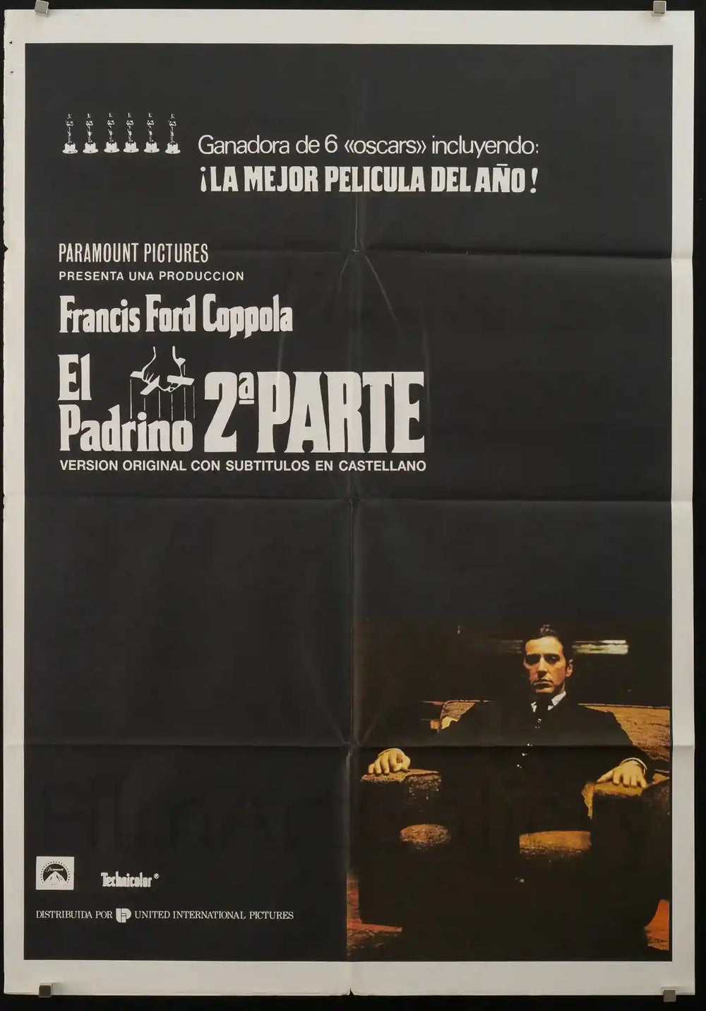 The Godfather Part II (Godfather Part 2) Original Vintage Movie Poster