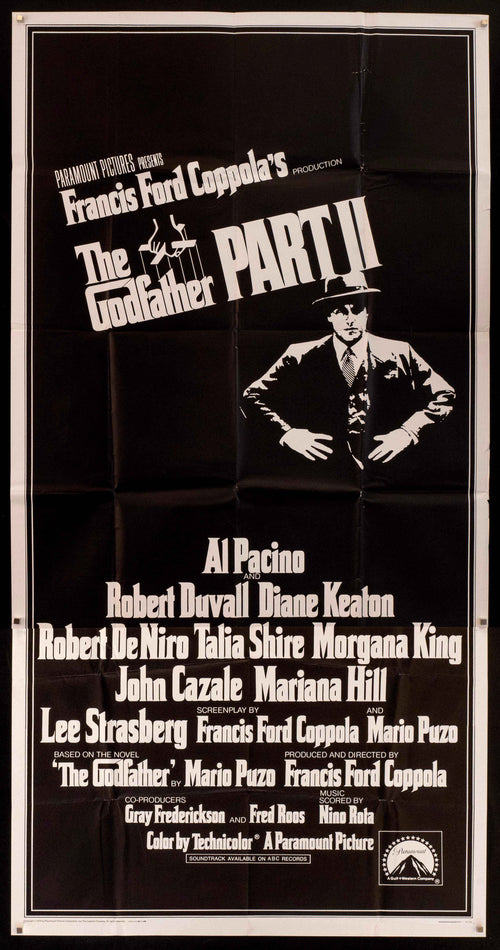 The Godfather Part II (Godfather Part 2) Original Vintage Movie Poster