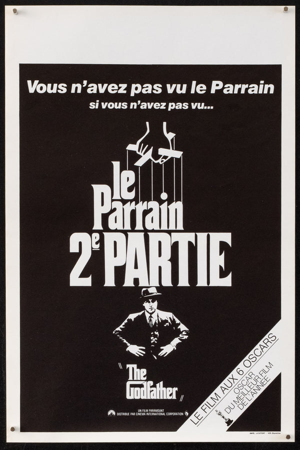 The Godfather Part II (Godfather Part 2) Original Vintage Movie Poster