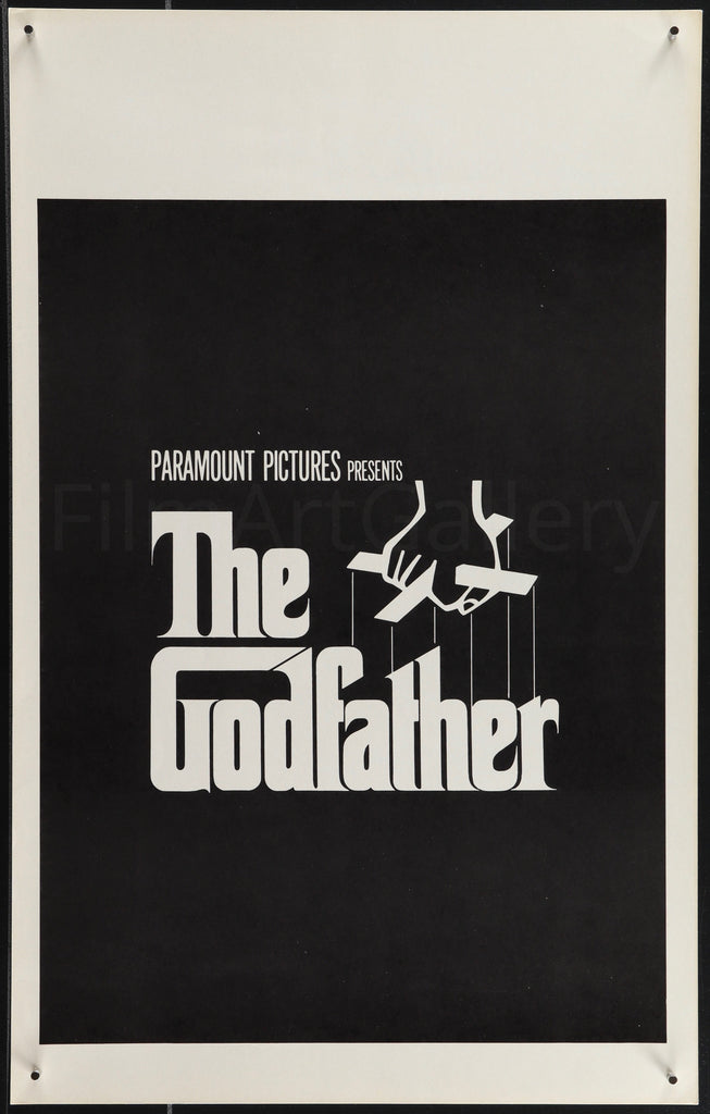 The Godfather Window Card (14x22) Original Vintage Movie Poster