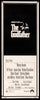 The Godfather Original Vintage Movie Poster