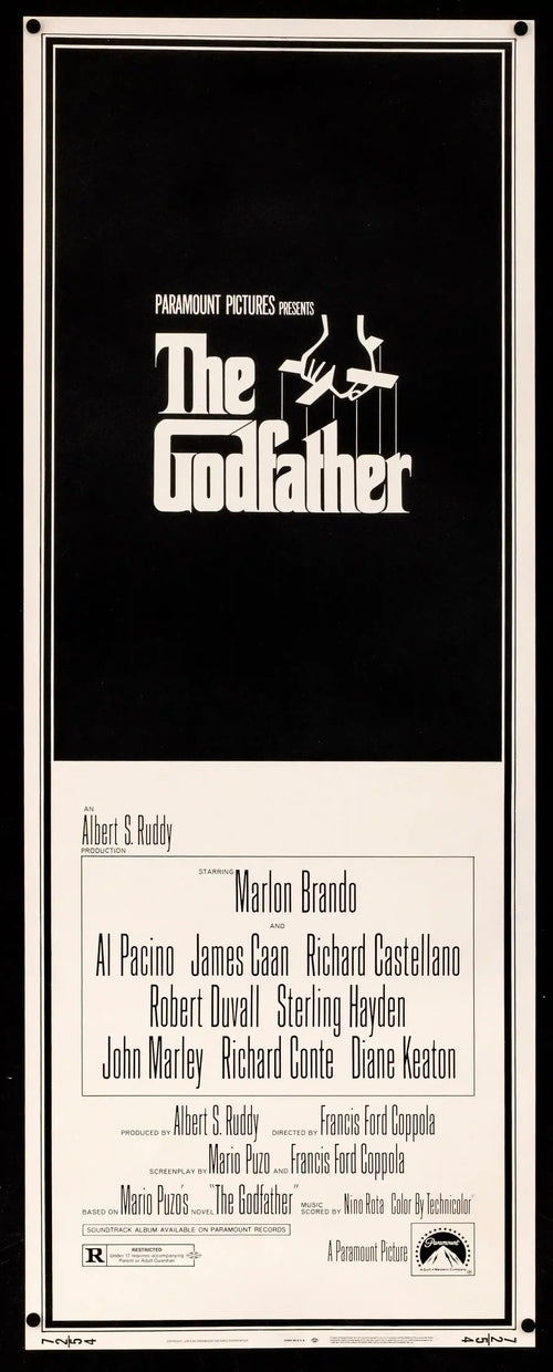 The Godfather Original Vintage Movie Poster
