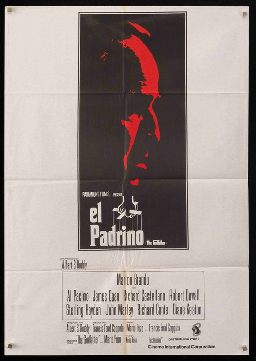 The Godfather Original Vintage Movie Poster
