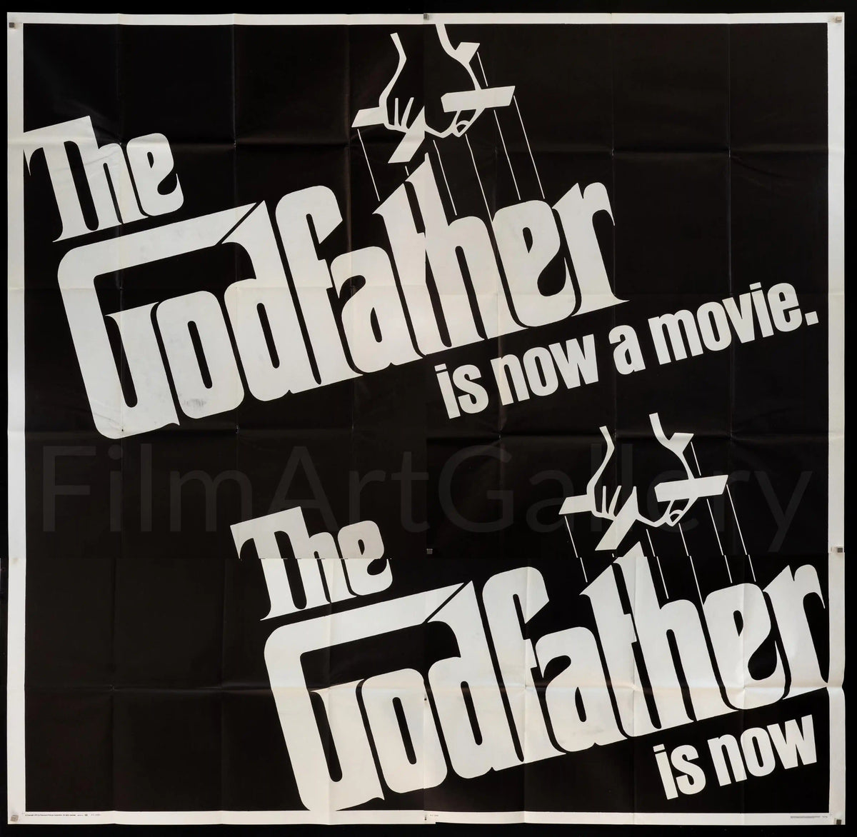 The Godfather Original Vintage Movie Poster