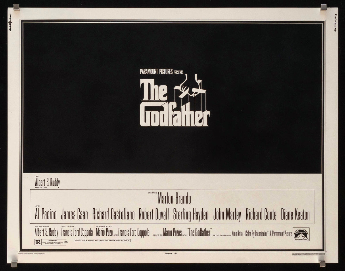 The Godfather Original Vintage Movie Poster