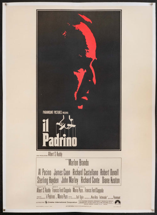The Godfather Original Vintage Movie Poster