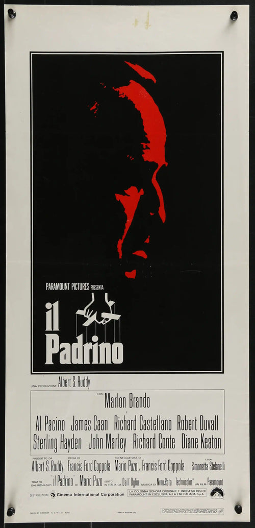 The Godfather Original Vintage Movie Poster