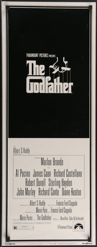 The Godfather Original Vintage Movie Poster