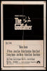 The Godfather Original Vintage Movie Poster