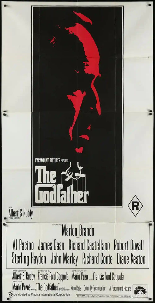The Godfather Original Vintage Movie Poster