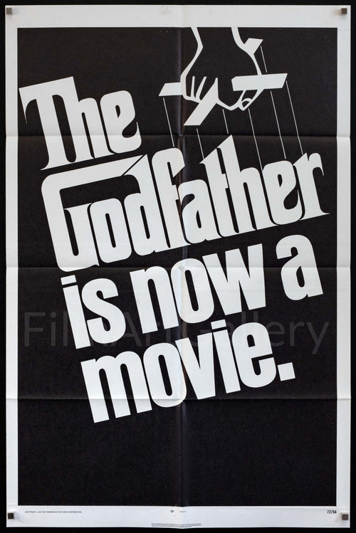 The Godfather Original Vintage Movie Poster