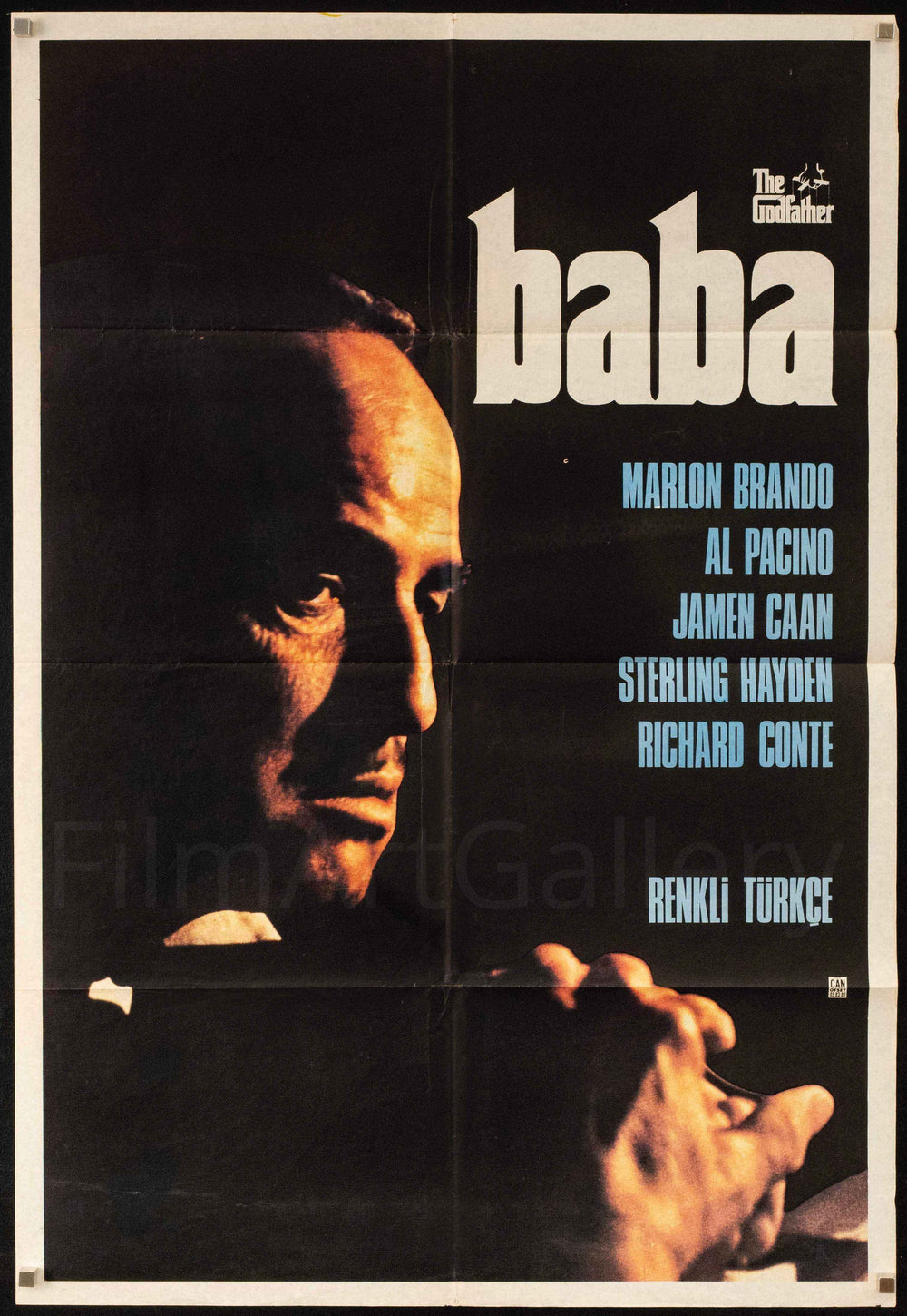The Godfather Original Vintage Movie Poster