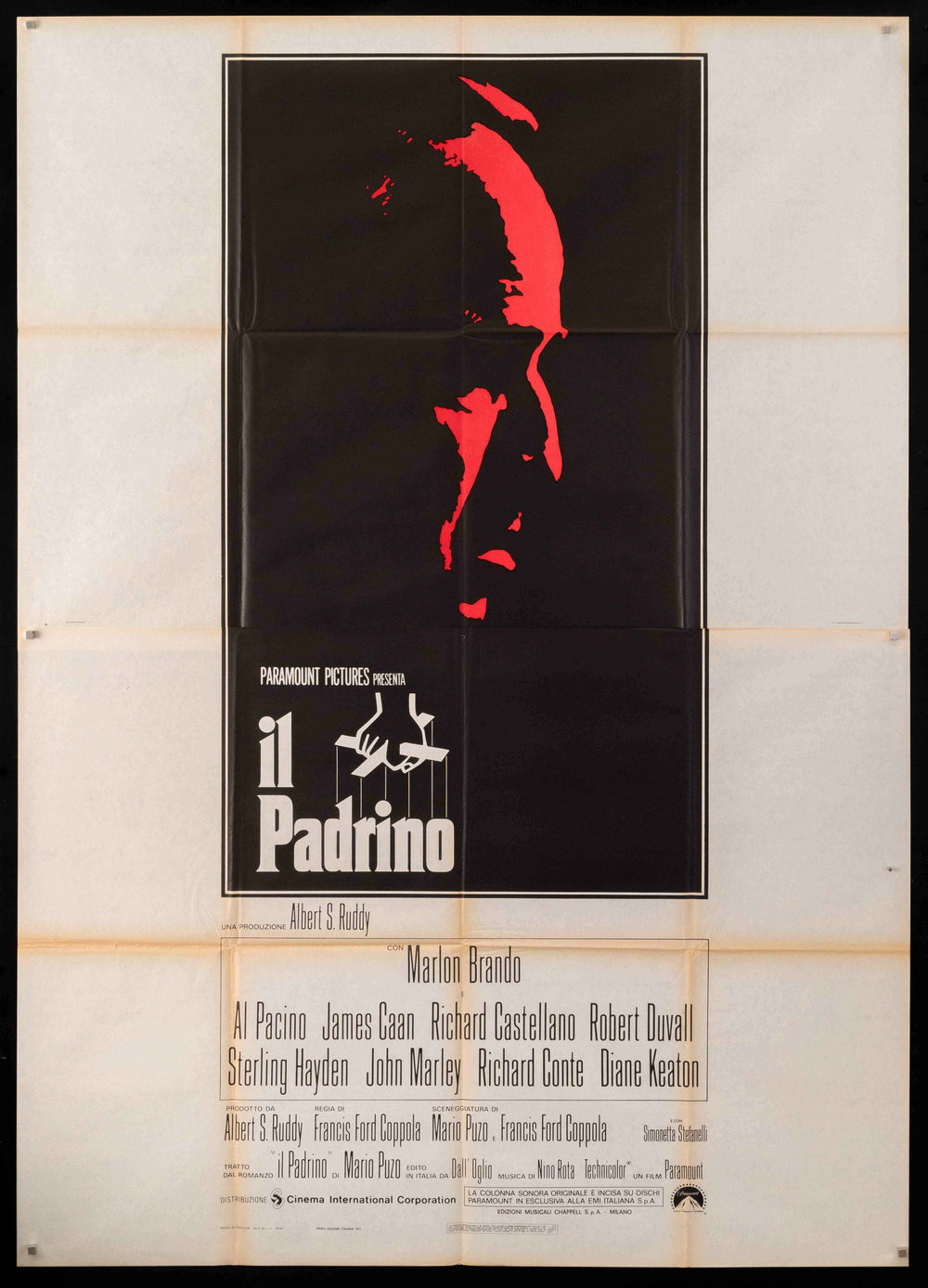 The Godfather Original Vintage Movie Poster