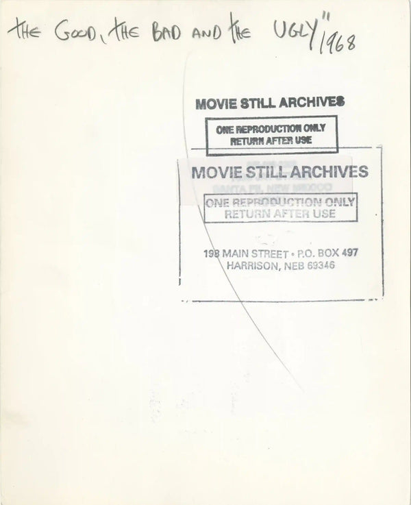 The Good Bad and the Ugly Original Vintage Movie Poster