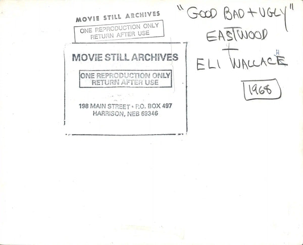 The Good Bad and the Ugly Original Vintage Movie Poster
