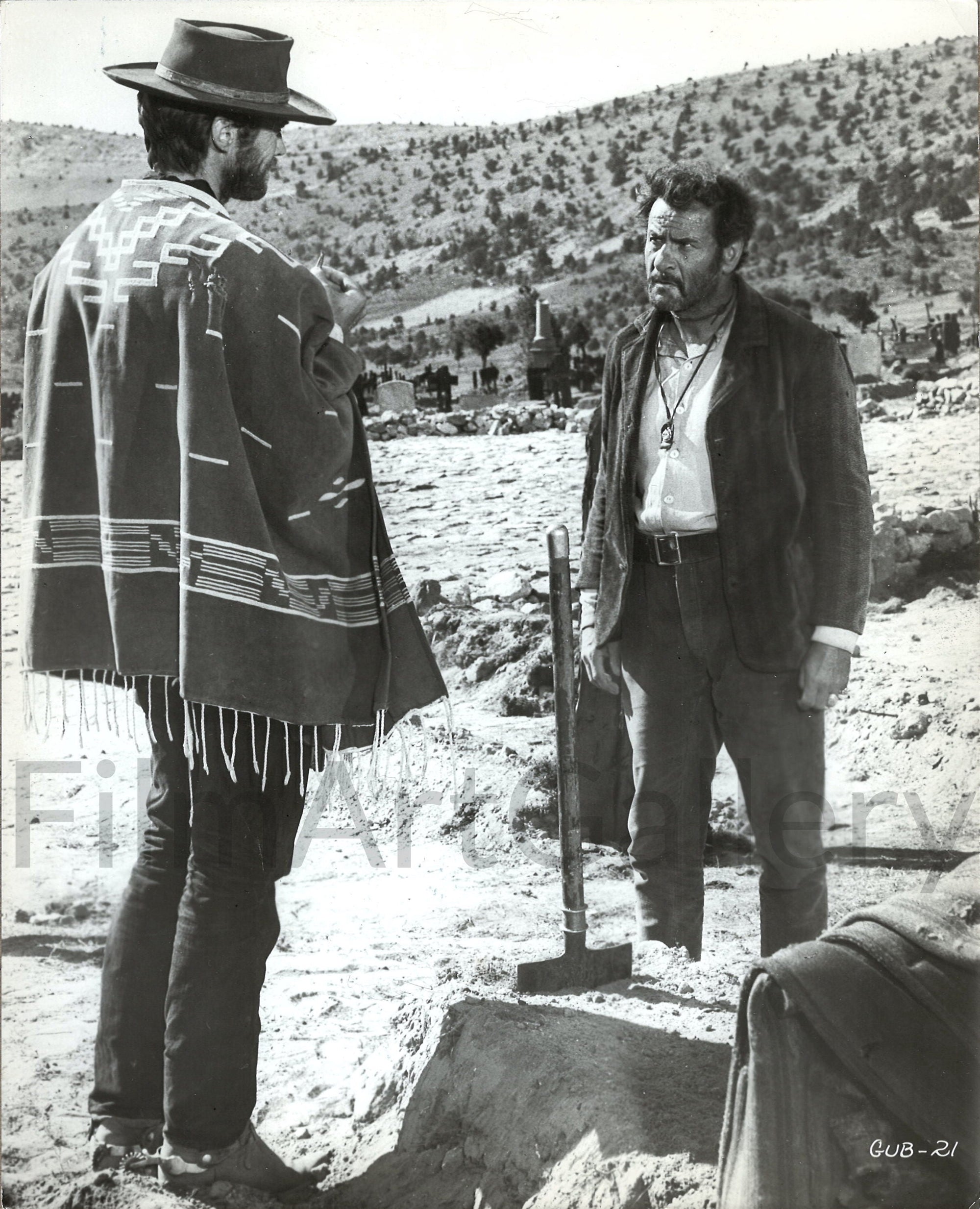 The Good Bad and the Ugly Movie Poster 1968 1 Sheet (27x41)