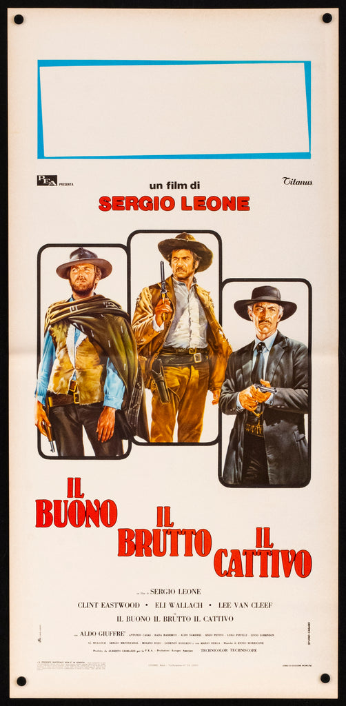 The Good Bad and the Ugly Original Vintage Movie Poster