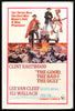The Good Bad and the Ugly Original Vintage Movie Poster
