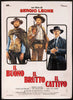 The Good Bad and the Ugly Original Vintage Movie Poster